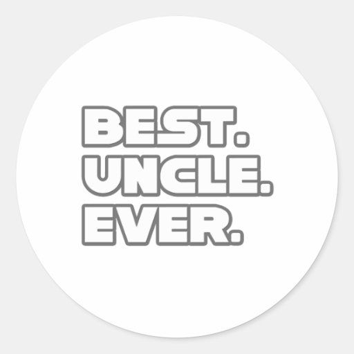 Best Uncle Ever Sticker