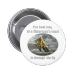 Best Way to a Fisherman's Heart Button