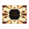 Best whishes postcard