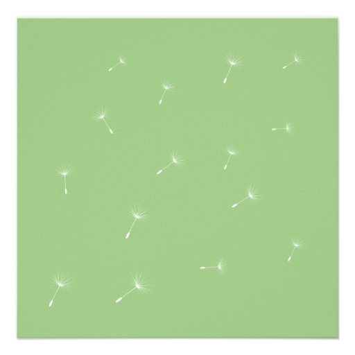 Best Wishes! Baby Shower invitation (green)