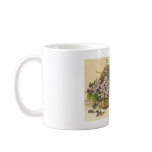 Best Wishes Basket of Flowers Coffee Mug