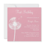 Best Wishes! Birthday Party (pink) Invitations