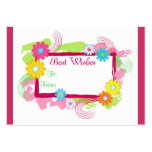 Best Wishes - Card Business Cards