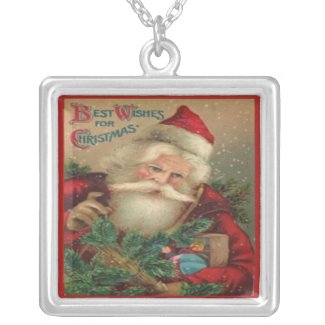 Best Wishes For Christmas necklace