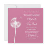 Best Wishes! Wedding Invitation (fuchsia)