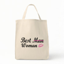 Best Woman (Lips) Canvas Bag