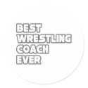 Best Wrestling Coach Ever stickers