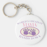 Best YiaYia Hands Down T-shirt Keychains