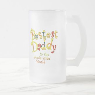 Bestest Dad Frosted Mug