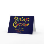 Bestest Grandpa in the Whole Wide World Greeting Cards