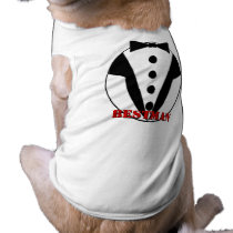 BestMan Doggie Shirt pet clothing by samack BestMan Doggie Shirt pet clothing