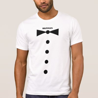 BestMan Shirt - Bow Tie T-shirt