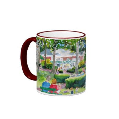 bestor plaza panorama 2003 mug by lesliezemsky