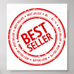 Bestseller Stamp Poster