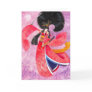 Besuto Samurai Geisha Ukioye Greeting Card, Blank