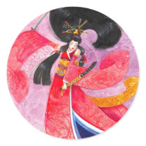 Besuto Samurai Sticker, Large