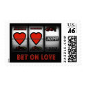 Bet on Love postage by nejireta Bet on Love postage