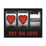 Bet on Love Post Cards