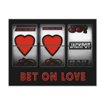 Bet on Love postcards