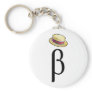 Beta Hat Keychain