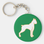 Beta Omega Chi Keychain-Boxer