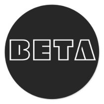 BETA STICKER