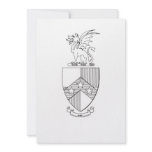 Beta Theta Pi Coat of Arms invitations
