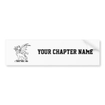 Beta Theta Pi Crest Bumper Sticker