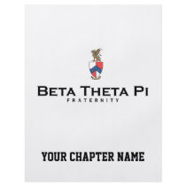 Beta Theta Pi with Crest - Color Flyer Design