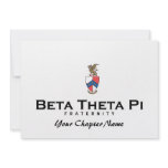 Beta Theta Pi with Crest - Color Announcement