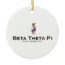 Beta Theta Pi with Crest - Color Ornament