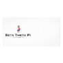 Beta Theta Pi with Crest - Color Custom Photo Card