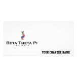 Beta Theta Pi with Crest - Color Photo Card
