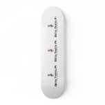 Beta Theta Pi with Crest - Color skateboards