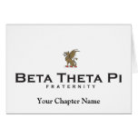 Beta Theta Pi with Dragon - Color Cards