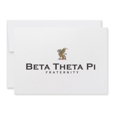 Beta Theta Pi with Dragon - Color Invitations by BetaThetaPi