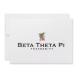 Beta Theta Pi with Dragon - Color invitations