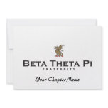 Beta Theta Pi with Dragon - Color Personalized Announcement