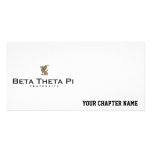 Beta Theta Pi with Dragon - Color Picture Card
