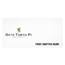 Beta Theta Pi with Dragon - Color Picture Card