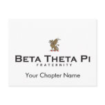Beta Theta Pi with Dragon - Color Post Cards