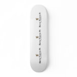 Beta Theta Pi with Dragon - Color skateboards