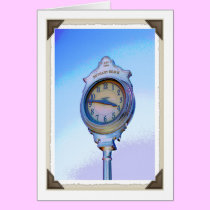 Bethany Beach Clock cards