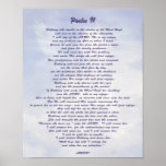 Bethany's refuge Psalm 91 NIV Posters