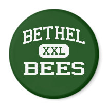 Bethel - Bees - High School - Tipp City Ohio magnets by customteamsportswear Bethel - Bees - High School - Tipp City Ohio magnets