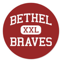 Bethel - Braves - High - Spanaway Washington stickers by customteamsportswear Bethel - Braves - High - Spanaway Washington stickers