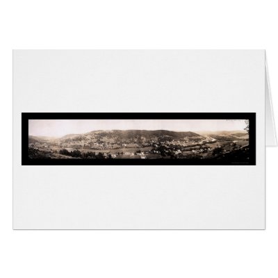 Bethel Vermont Panview Photo 1913 Greeting Cards by lc_panoramicphotos
