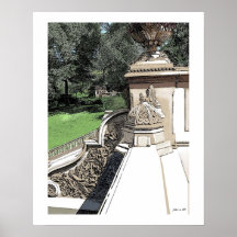 BETHESDA STEPS SUMMER POSTER