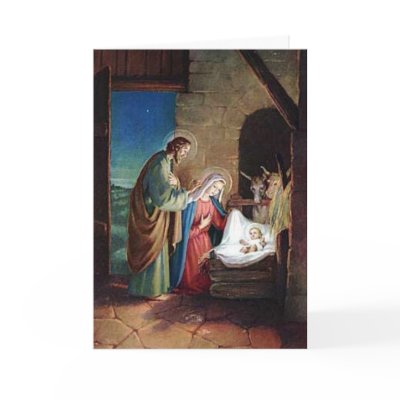 Bethlehem Christmas Card by LL11funway