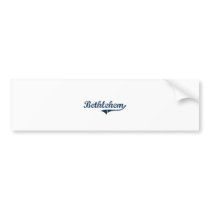 Bethlehem Connecticut Classic Design Bumper Stickers